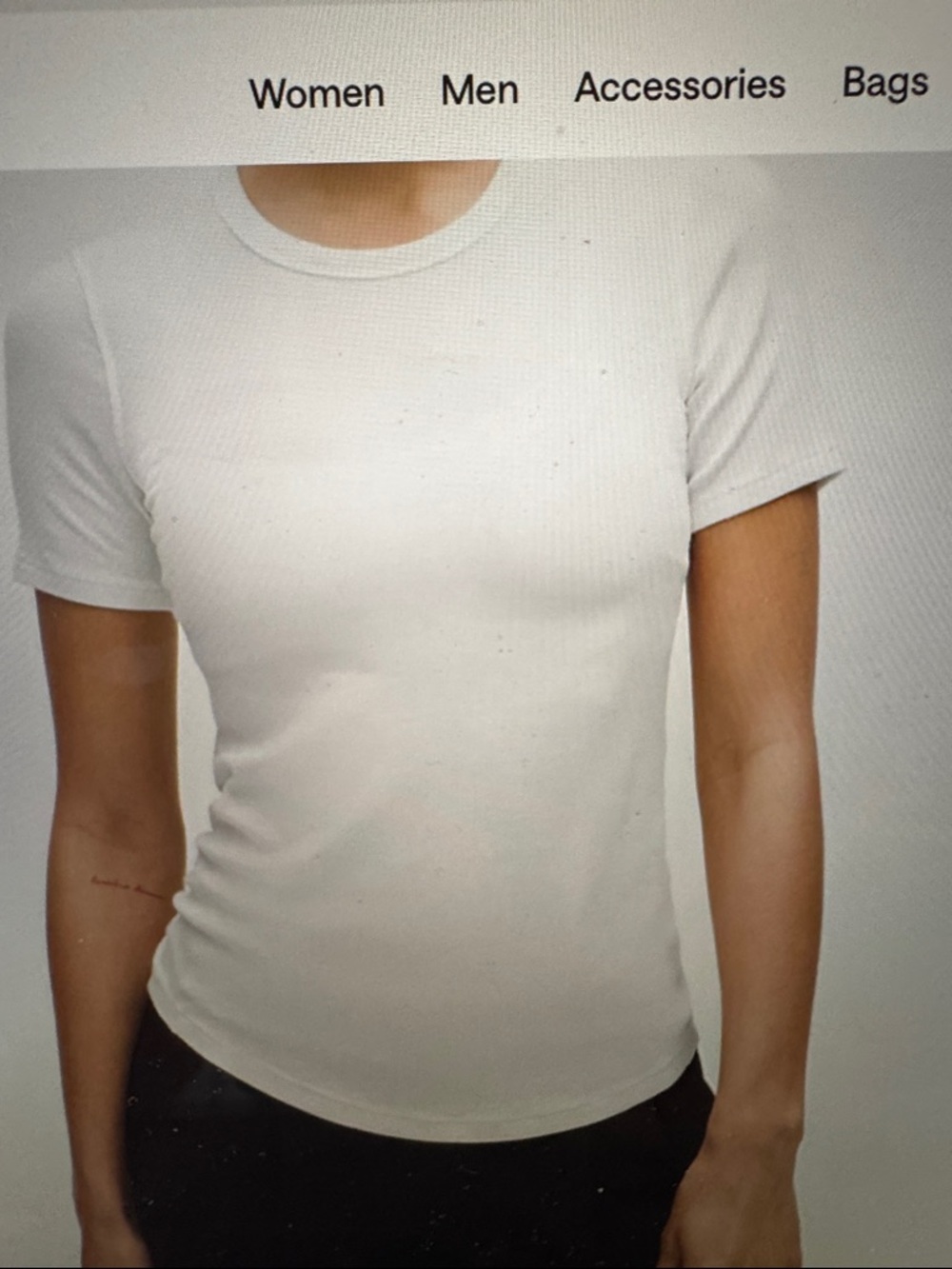 Like new - Lululemon hold tight top. White. Size 6.